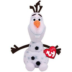 FREE* Ty Sparkle Frozen 2 Olaf Beanie Babies Stuffed Animals
